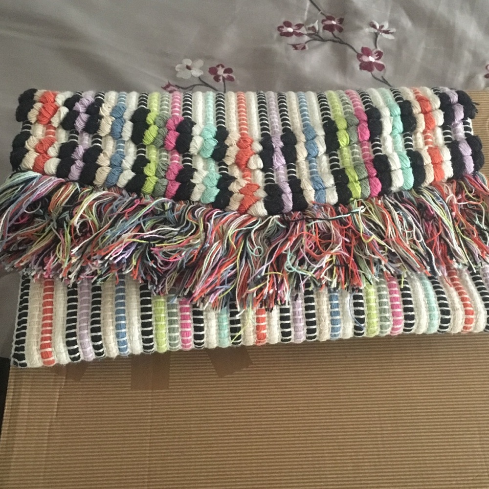 Stella & Dot Taj Clutch - Multicolor